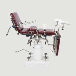 Manual OT Table Metal Base with all accessories and mattress